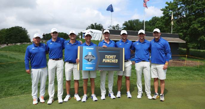 Florida advanced to its fourth consecutive NCAA men's golf championship and 57th overall.